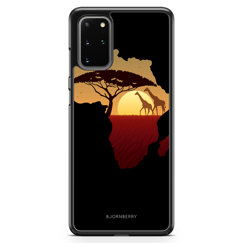 Samsung Galaxy S20 Plus Case - Africa Black