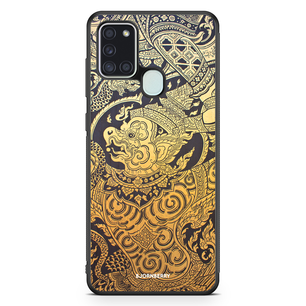 Samsung Galaxy A21s Case - Gold Thai