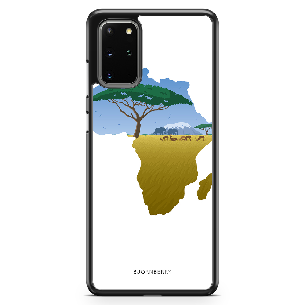 Samsung Galaxy S20 Plus Case - Africa White