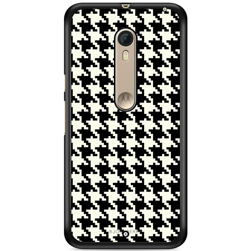 Moto X Style Case - Houndstooth