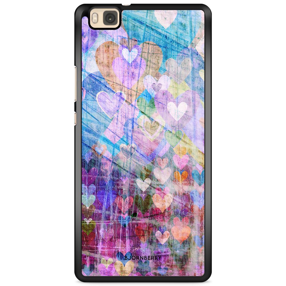 Huawei P8 Lite Case - Hearts