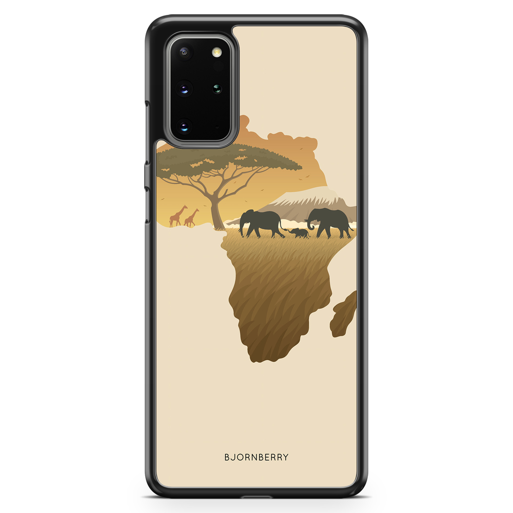 Samsung Galaxy S20 Plus Case - Africa Brown