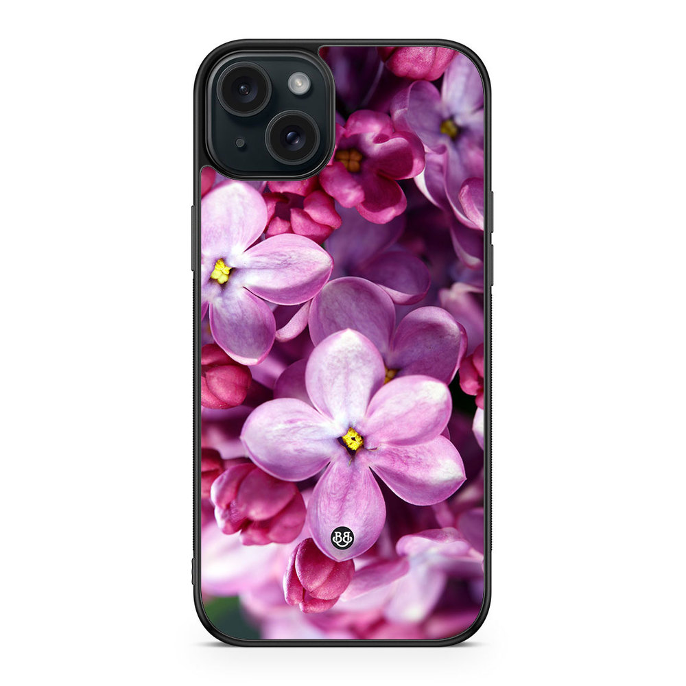 iPhone 15 Plus Case - Purple Spring Flower