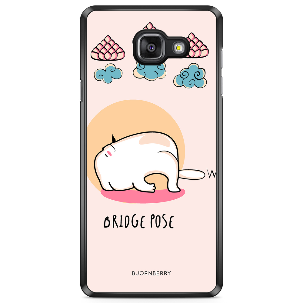 Samsung Galaxy A5 6 (2016) Case - Yoga Cat Bridge Pose