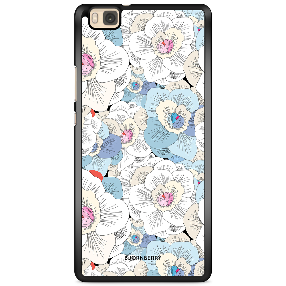 Huawei P8 Lite Case - Delicate Flowers