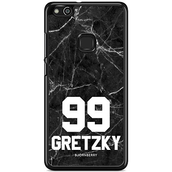 Huawei P10 Lite Case Custom - Black Marble Number
