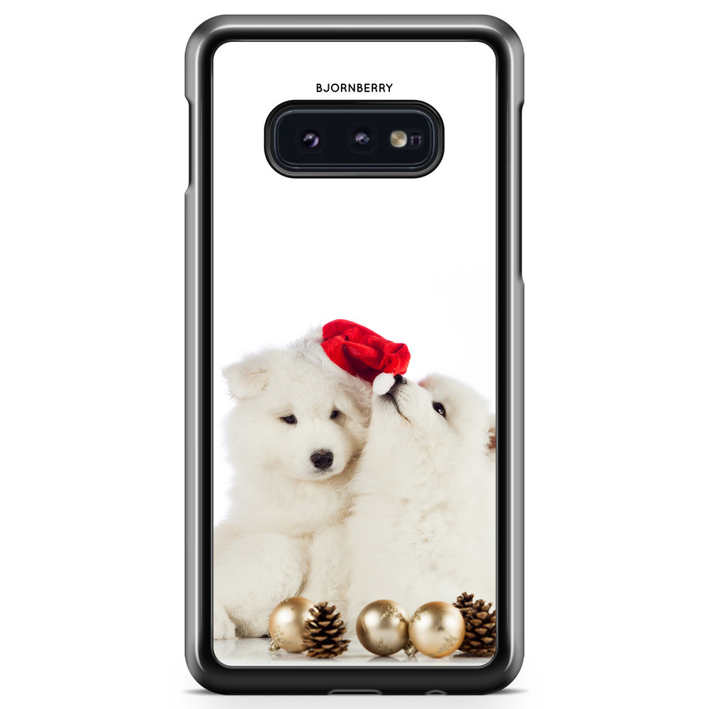 Samsung Galaxy S10e Case - Christmas Dogs