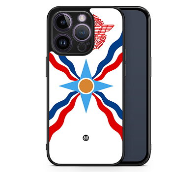 iPhone 14 Pro Case - Assyrian flag