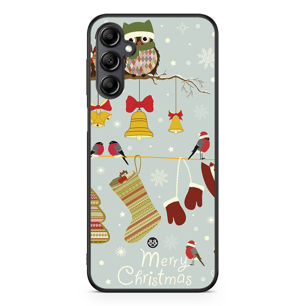 Samsung Galaxy A14 4G/5G Case - Christmas Owls