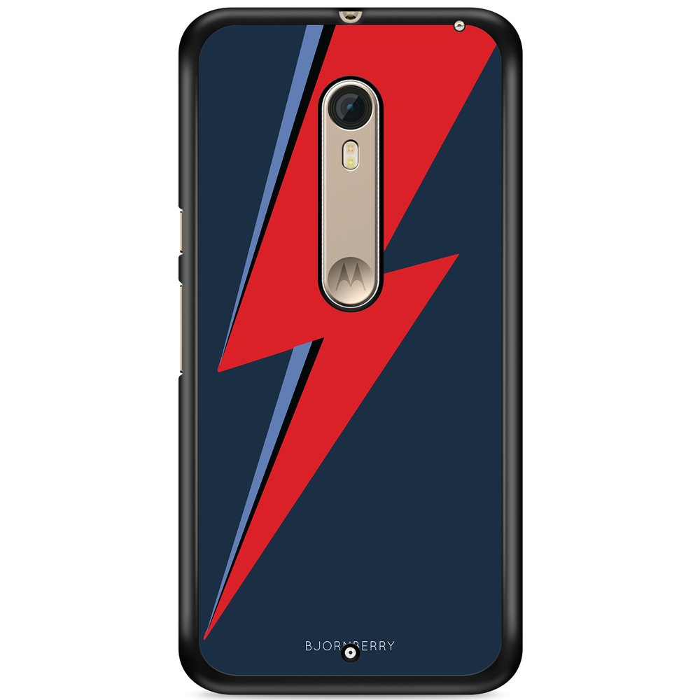 Moto X Style Case - Bowie Lightning