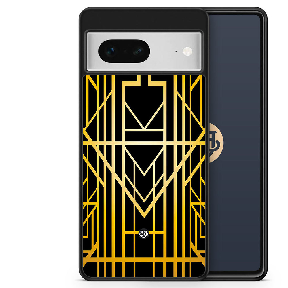 Google Pixel 7 Case - Golden pattern