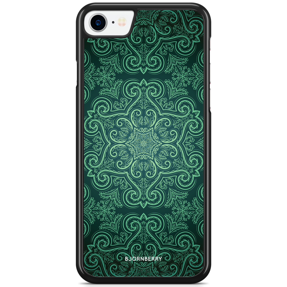 iPhone 8 / iPhone SE (2022/2020) Case - Green Retro Pattern