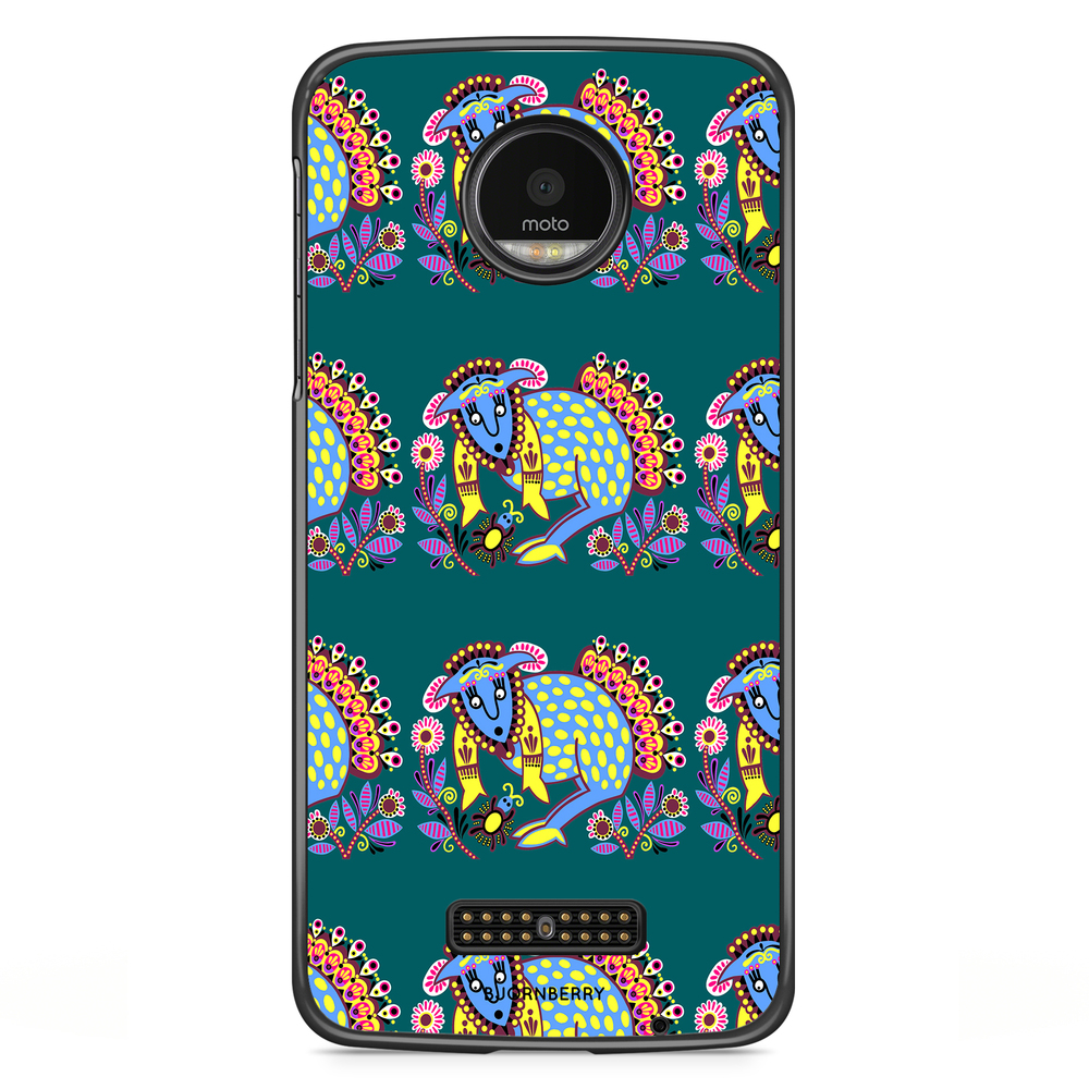 Moto Z2 Play Case - Funny Characters