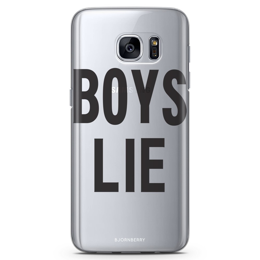 Samsung Galaxy S7 Edge TPU Case - BOYS LIE