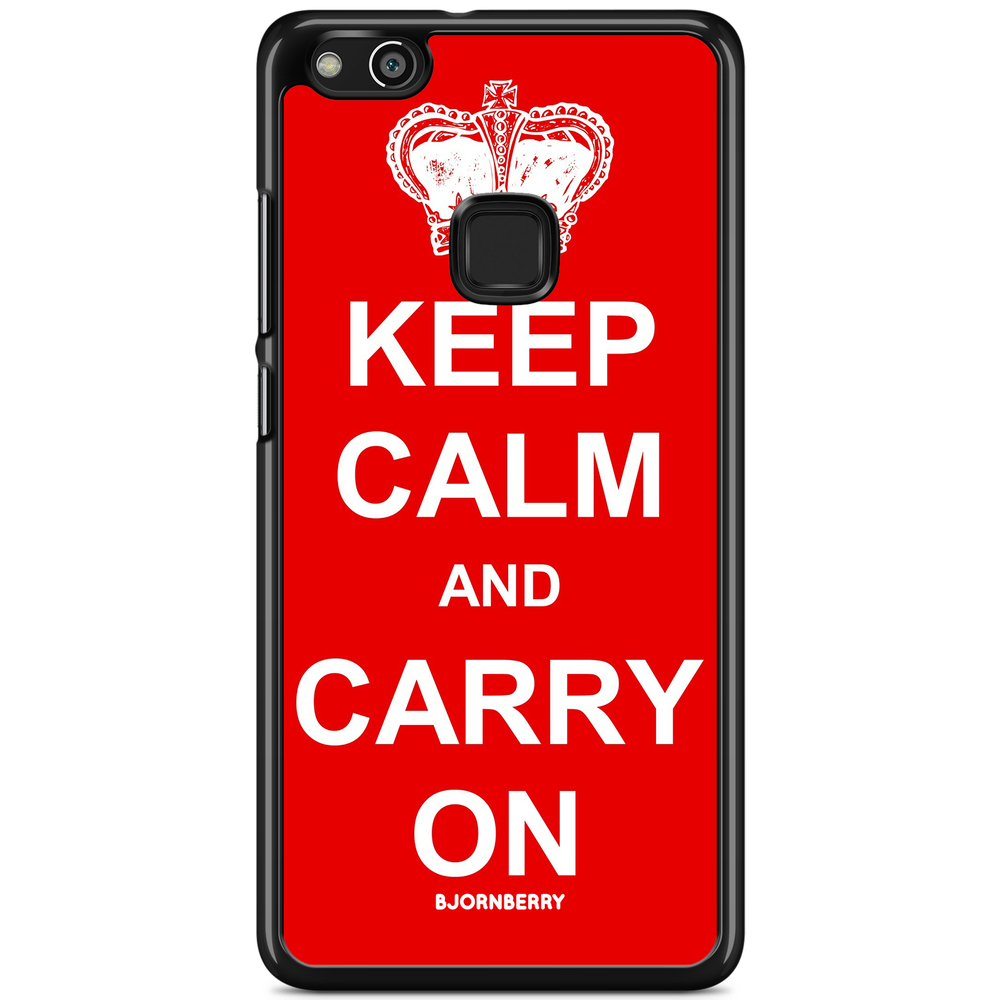 Huawei P10 Lite Case - Keep calm carry on