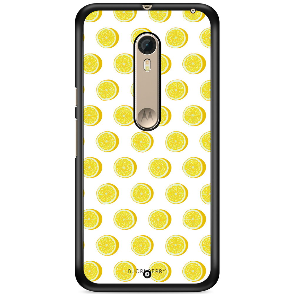 Moto X Style Case - Lemon Pattern
