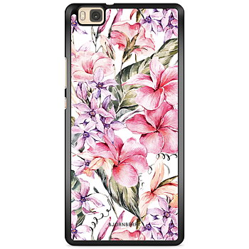 Huawei P8 Lite Case - Watercolor Flowers