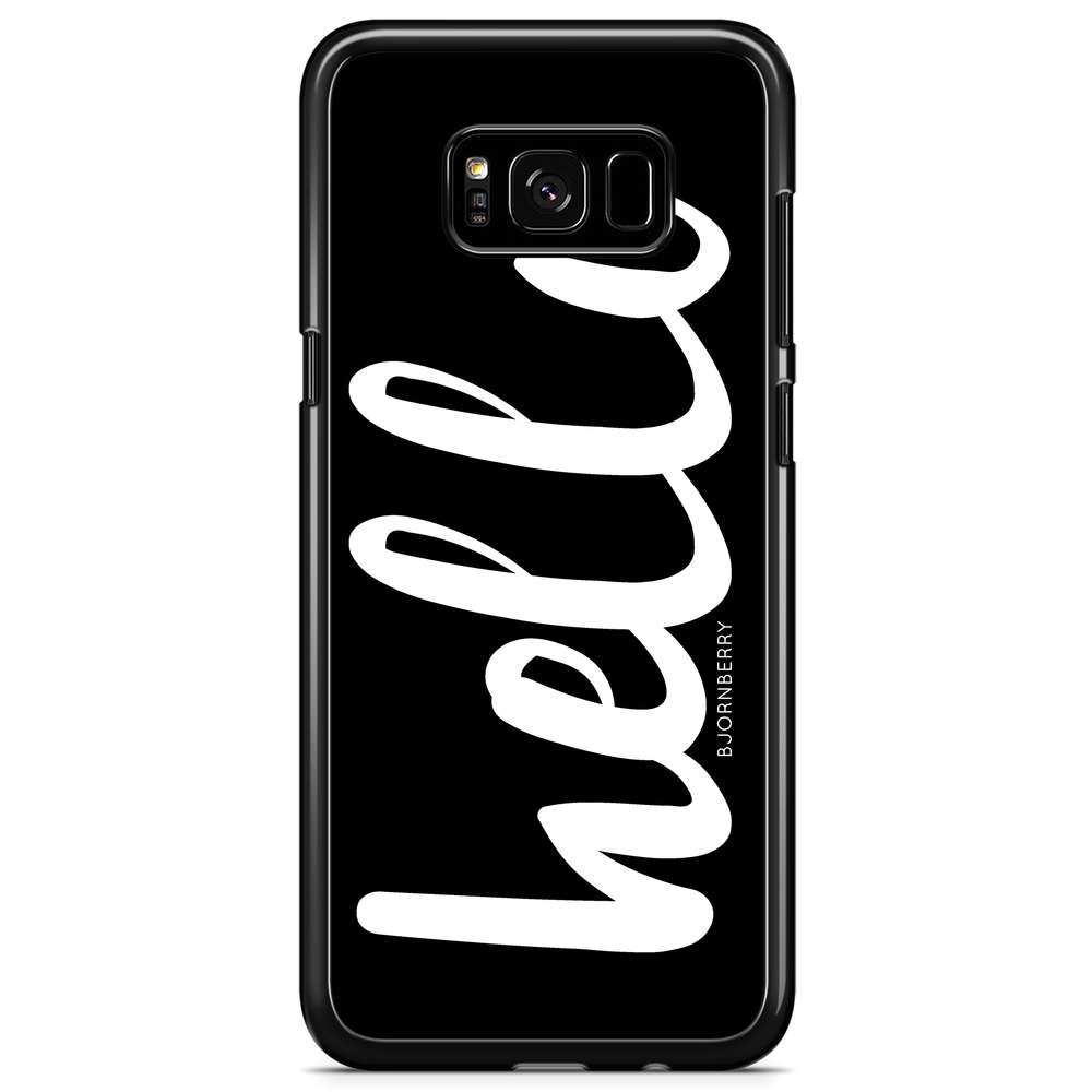 Samsung Galaxy S8 Case - Hello White
