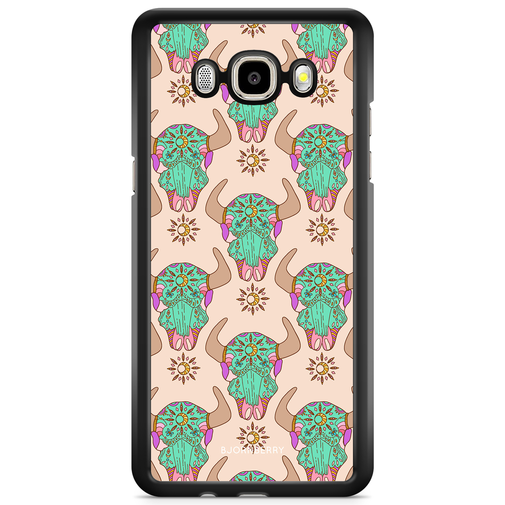 Samsung Galaxy J5 (2015) Case - Beautiful Skulls
