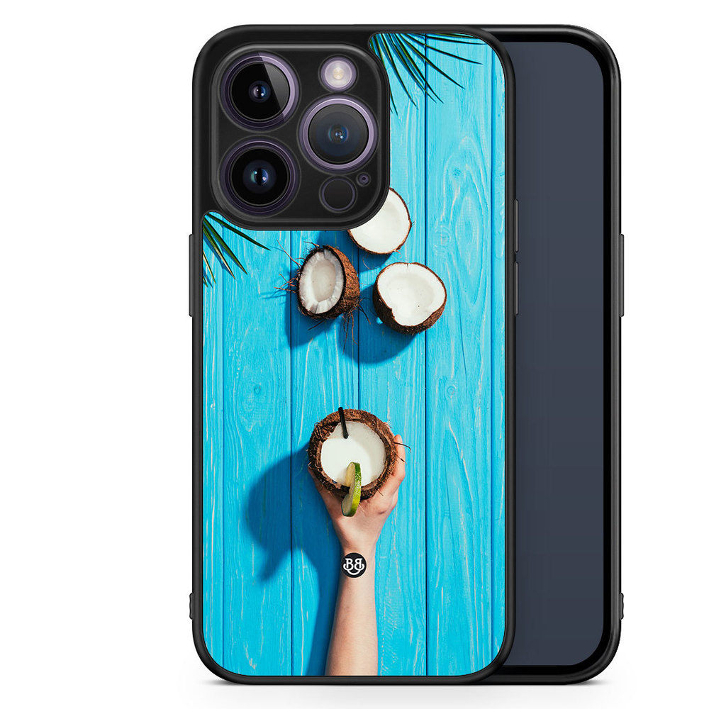 iPhone 14 Pro Case - Coconut Drink