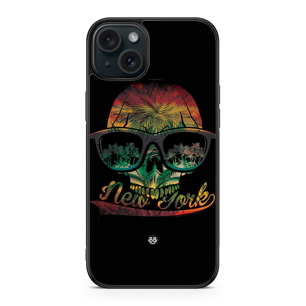 iPhone 15 Plus Case - New York Skull