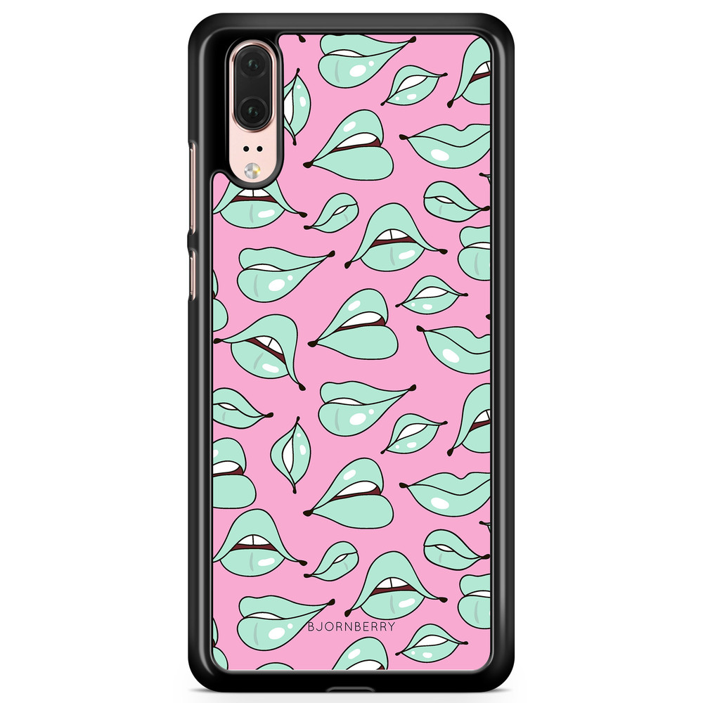 Huawei P20 Case - Green Lips
