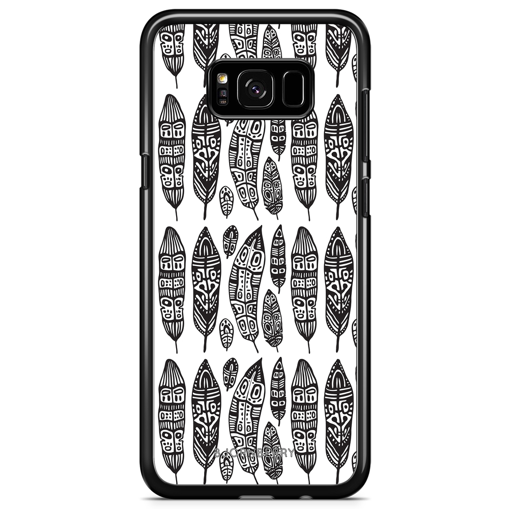 Samsung Galaxy S8 Plus Case - Vintage Feathers