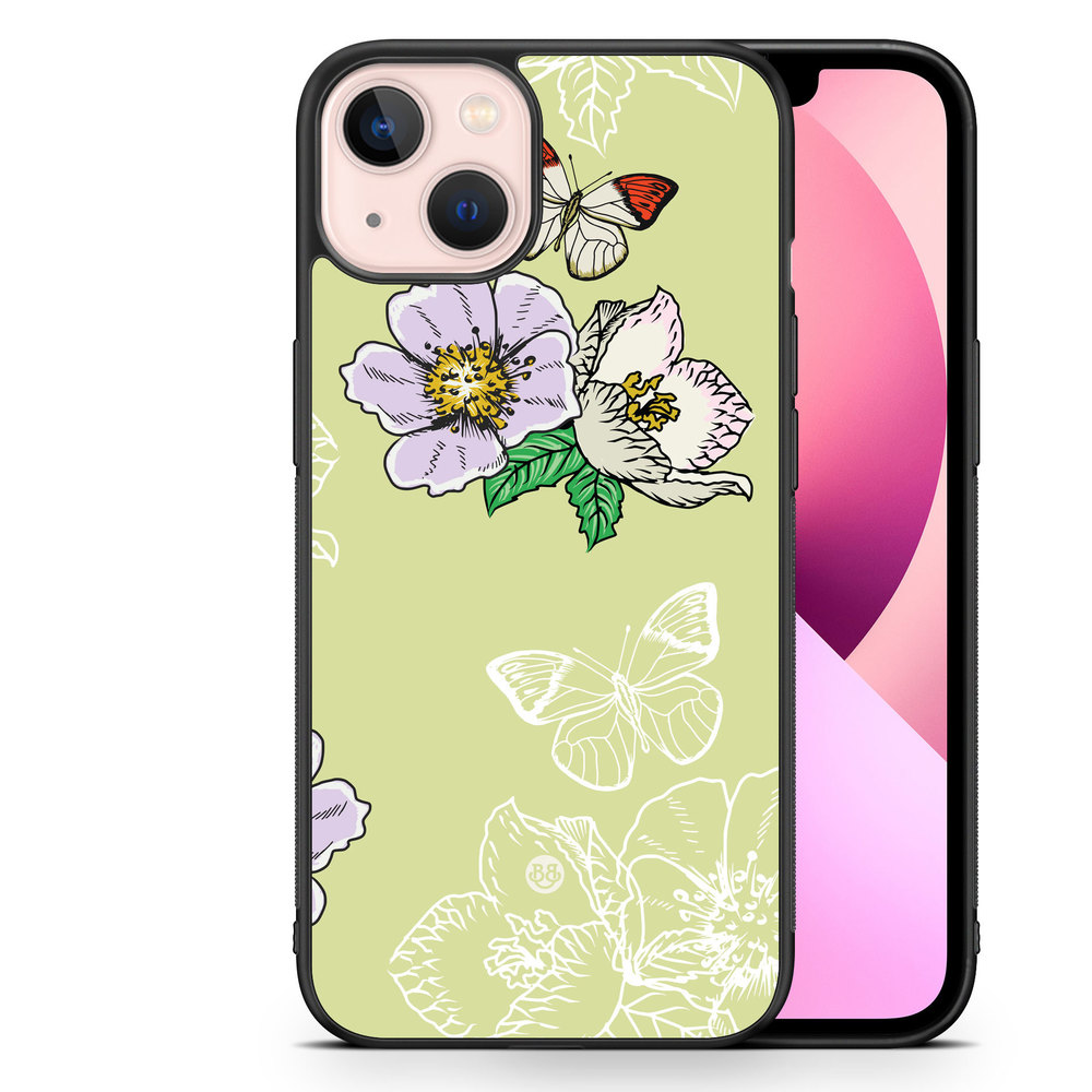 iPhone 13 Case - Butterfly Flower