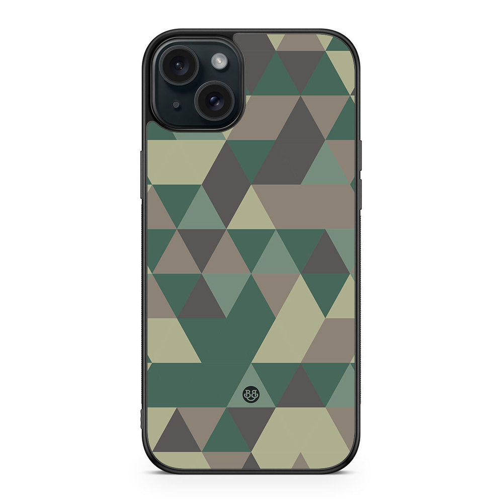 iPhone 15 Plus Case - Camo Triangle