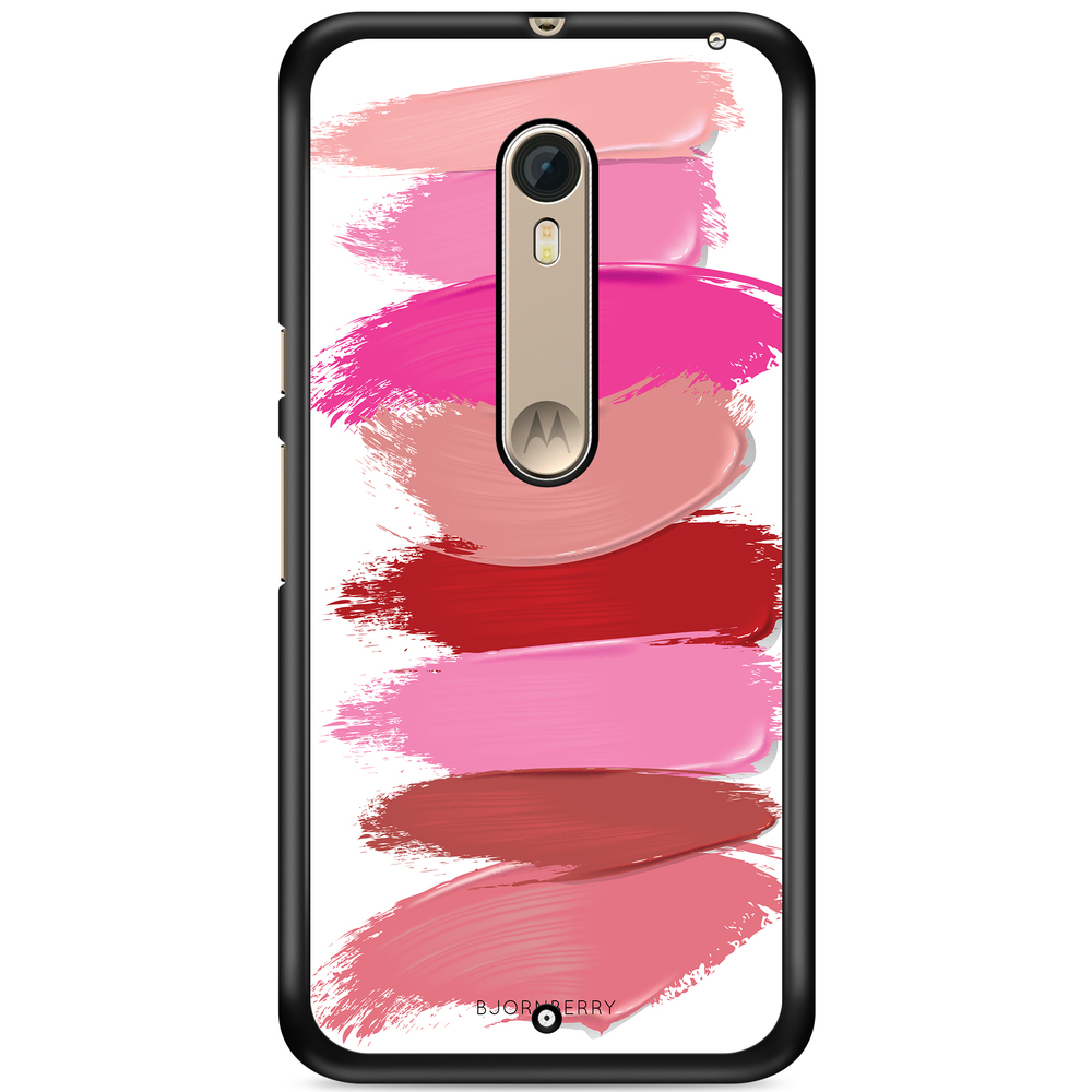 Moto X Style Case - Lipstick Smears