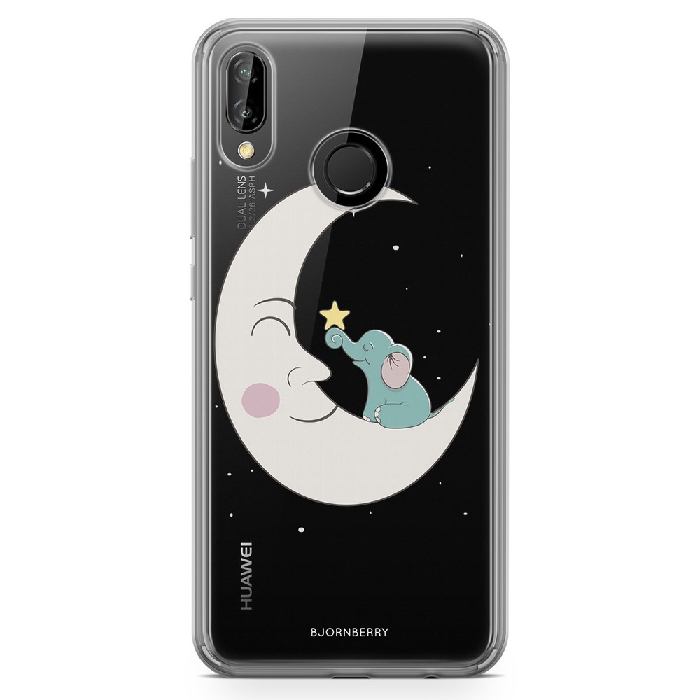 Huawei P20 Lite Fashion Case - Elephant Moon