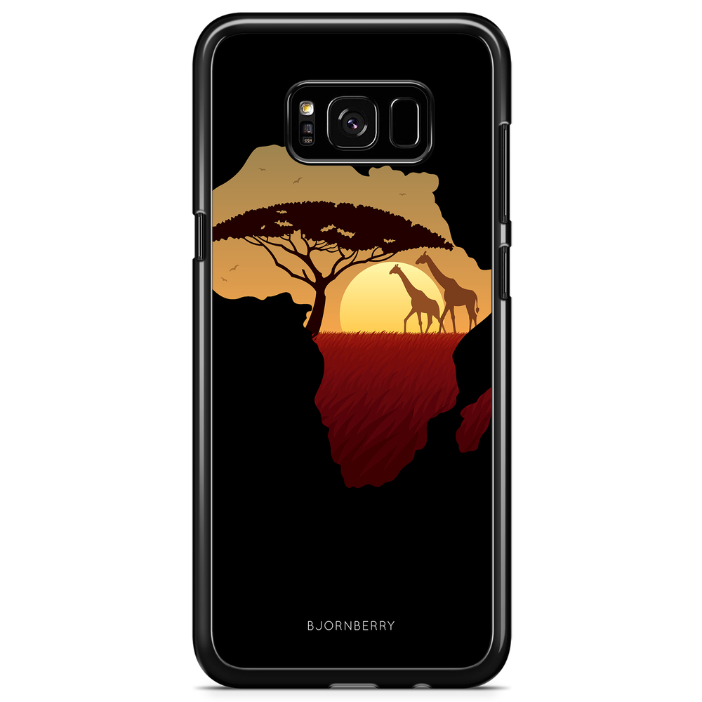 Samsung Galaxy S8 Plus Case - Africa Black