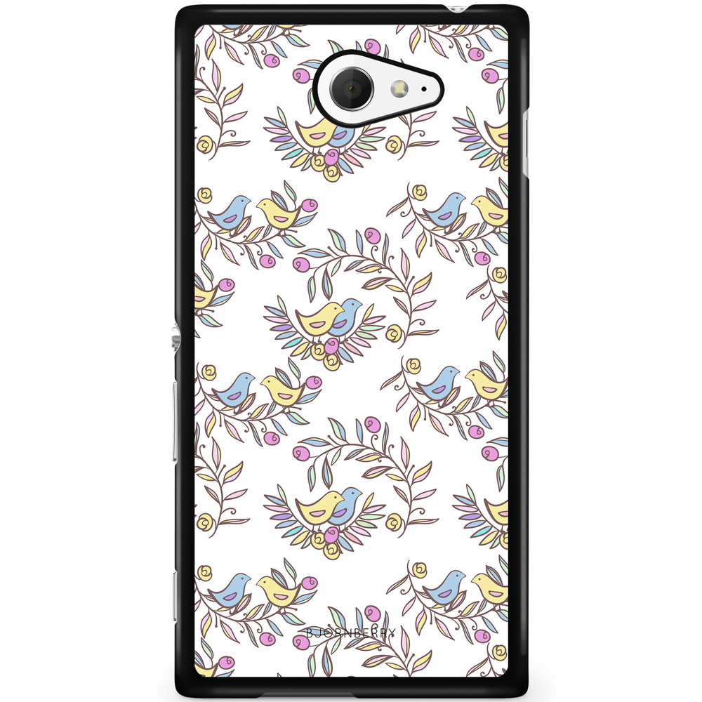 Sony Xperia M2 Aqua Case - Bird Pattern