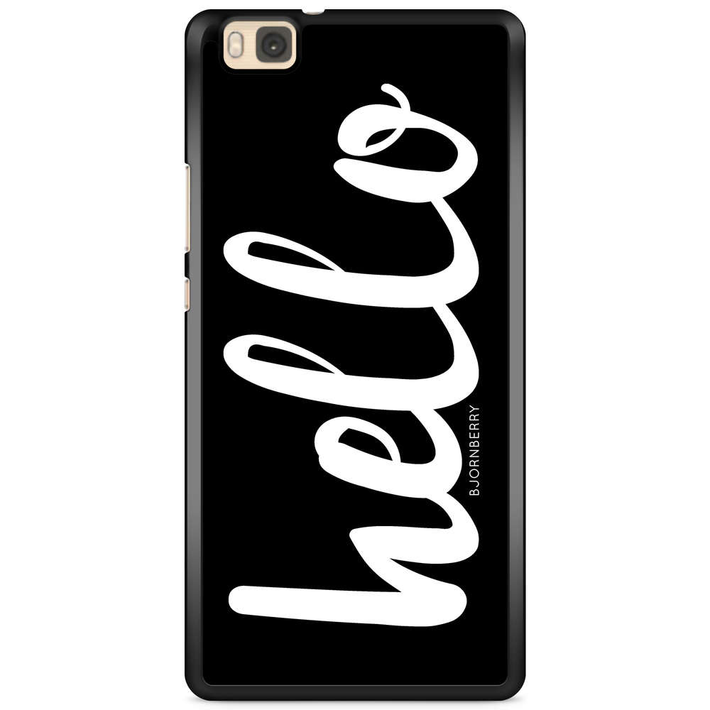 Huawei P8 Lite Case - Hello White