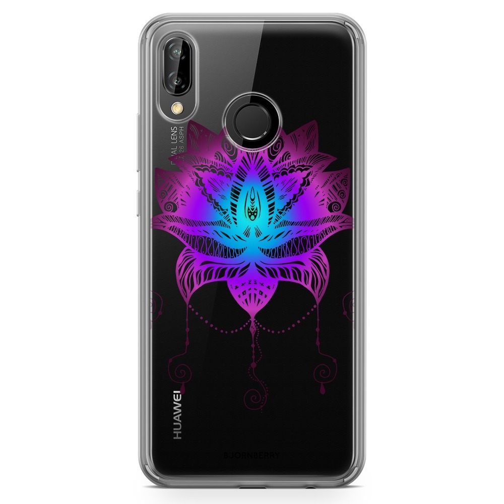 Huawei P20 Lite Fashion Case - Lotus Flower