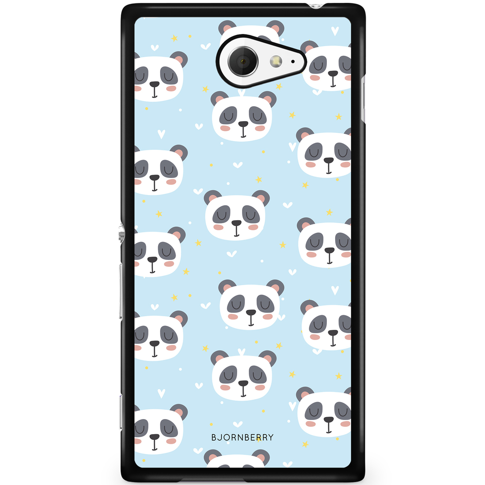 Sony Xperia M2 Aqua Case - Panda Pattern