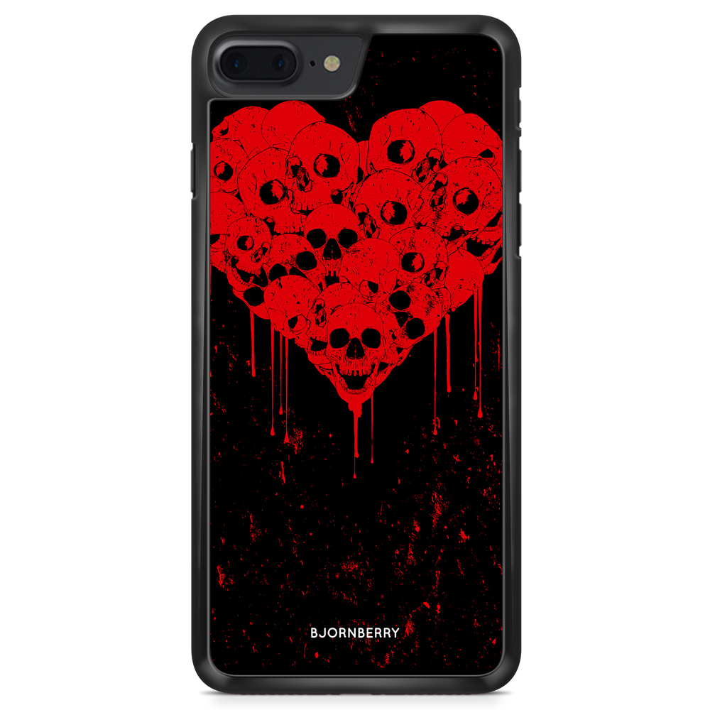 iPhone 8 Plus Case - Skull Heart
