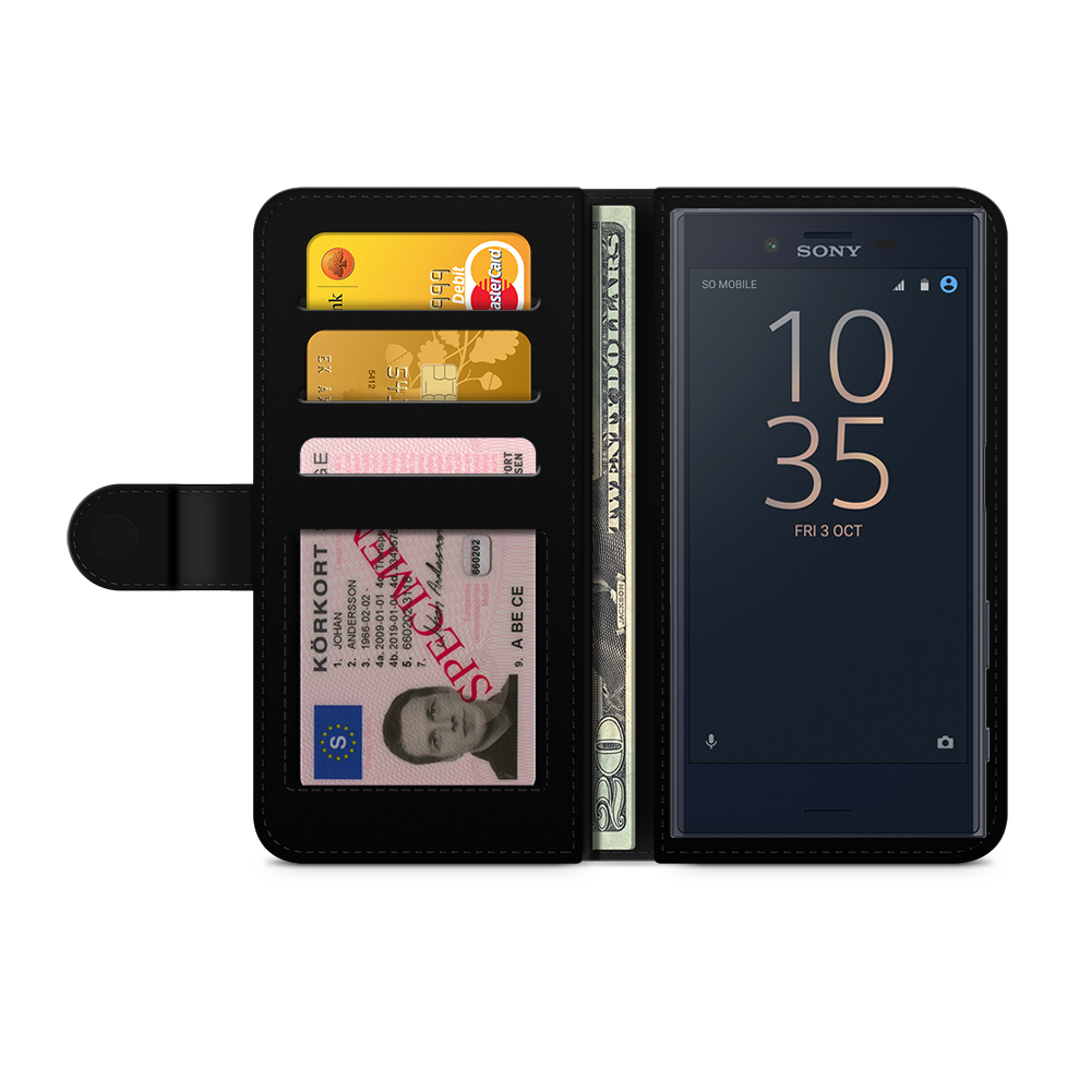 Sony Xperia X Compact Wallet Case - Cat Unicorn - 2