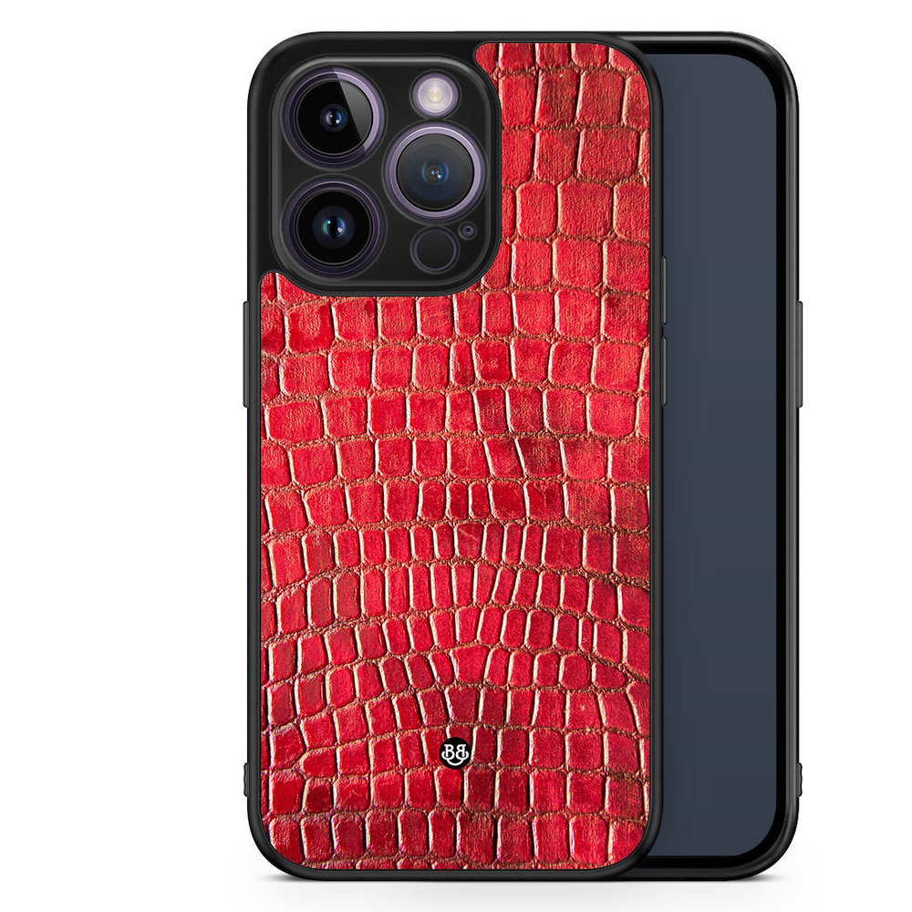 iPhone 14 Pro Case - Red Snake