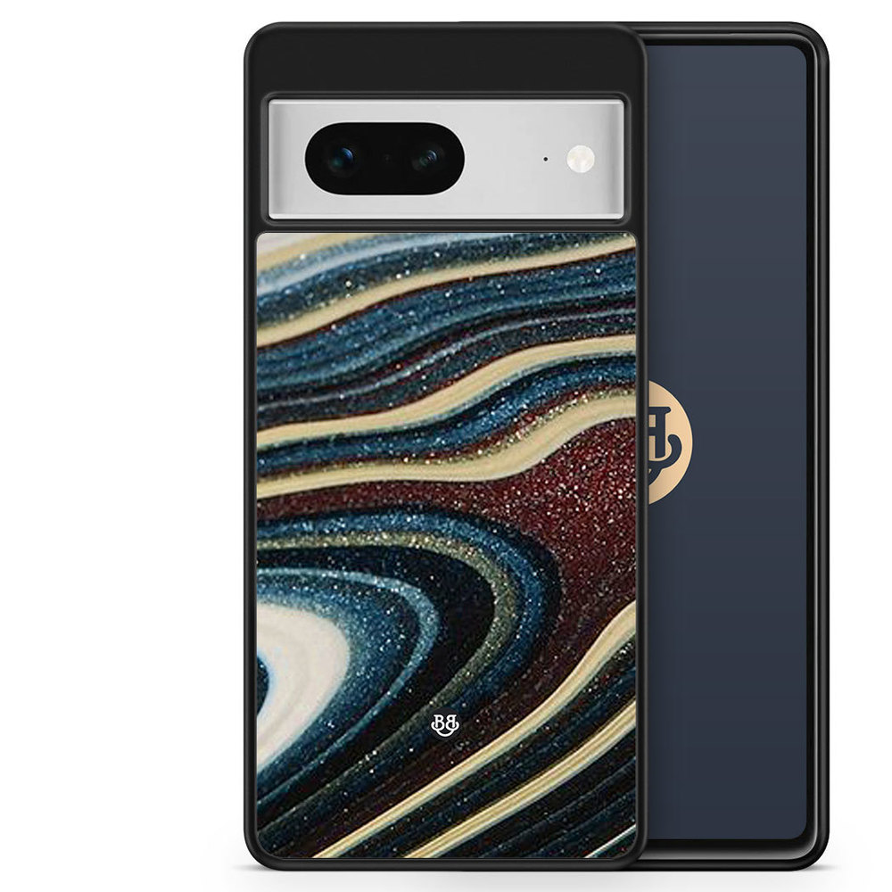 Google Pixel 7 Skal - Malakitmönster