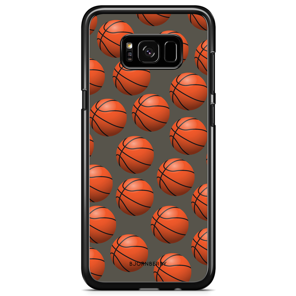 Samsung Galaxy S8 Case - Basketballs Pattern
