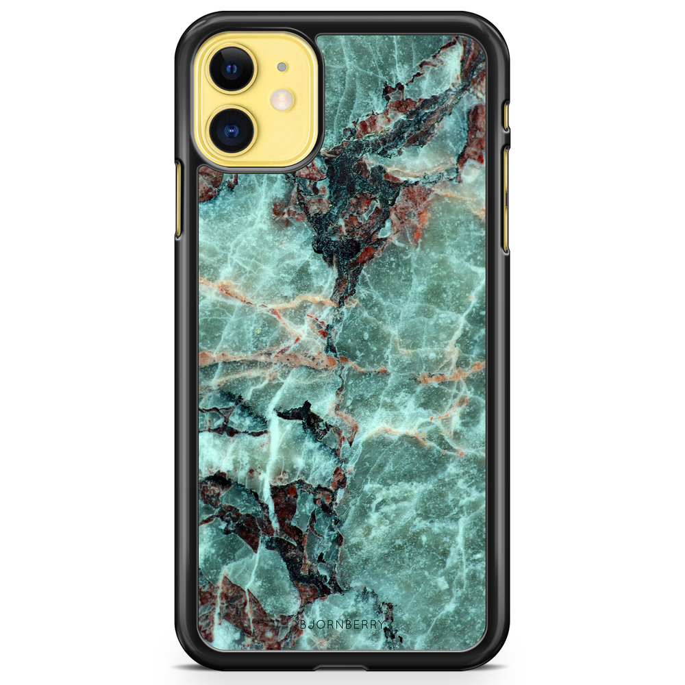 iPhone 11 Case - Green Marble