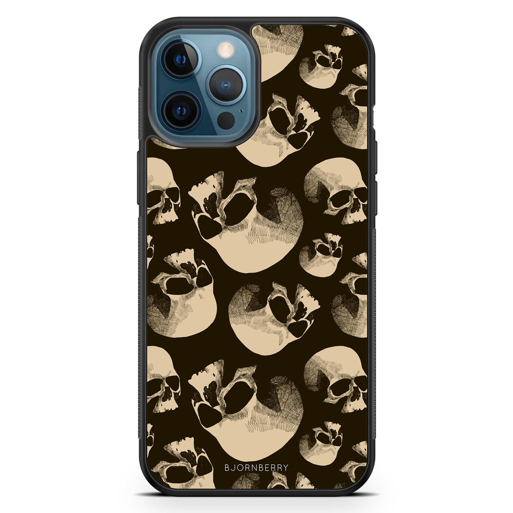 iPhone 12 Pro Case - Skull Pattern