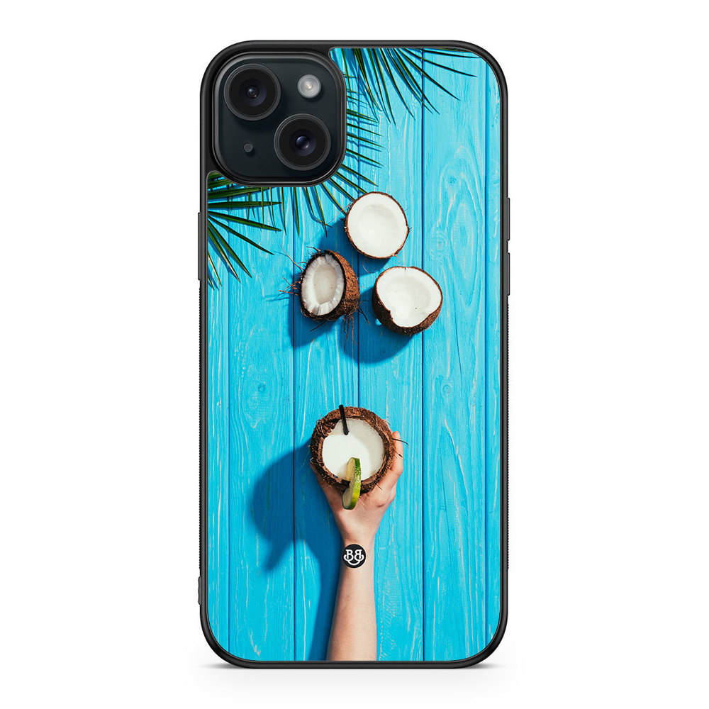 iPhone 15 Plus Case - Coconut Drink