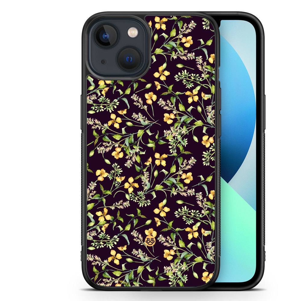 iPhone 13 Mini Case - WILD AUTUMN - Frosted Flora