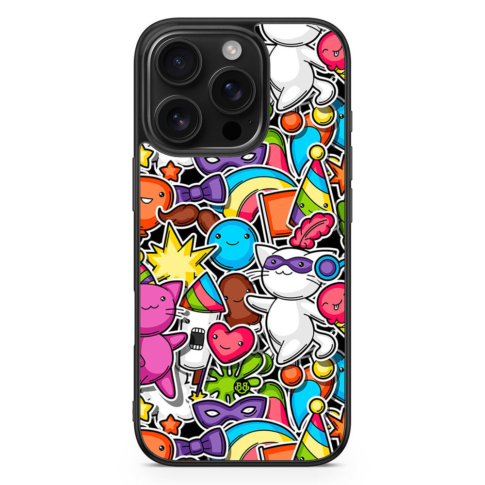 iPhone 16 Pro Case - Cute Sticker