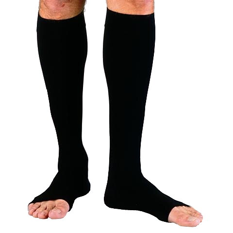 Jobst for men Open Toe Klass 2, svart
