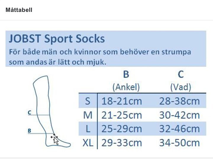 Jobst Opaque Klass 2, natur