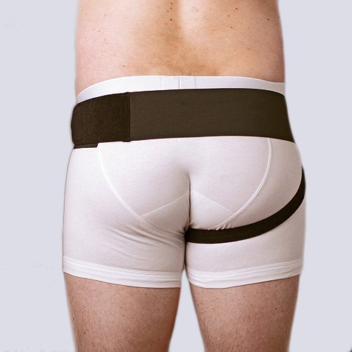 Balder ljumskbråcksbandage