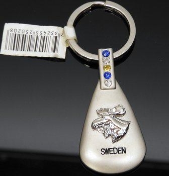 Nyckering Sverige Sweden Älgar med stenar